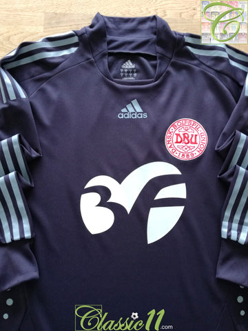 2008/09 Denmark Goalkeeper Player Issue Football Shirt (M)