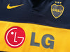2009/10 Boca Juniors Home Player Issue Football Shirt (S)