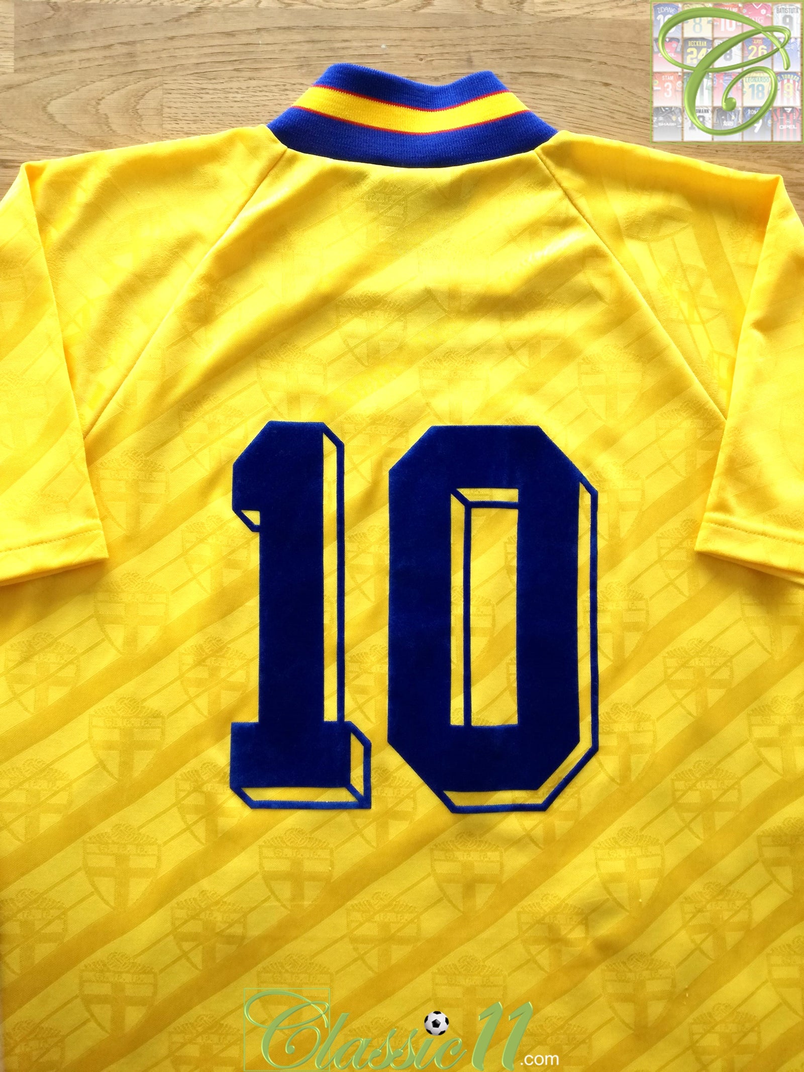 1994/95 Sweden Home Football Shirt #10 (S)