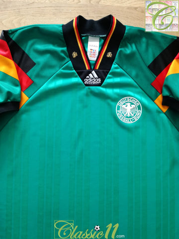 1992/93 Germany Away Football Shirt (XL)