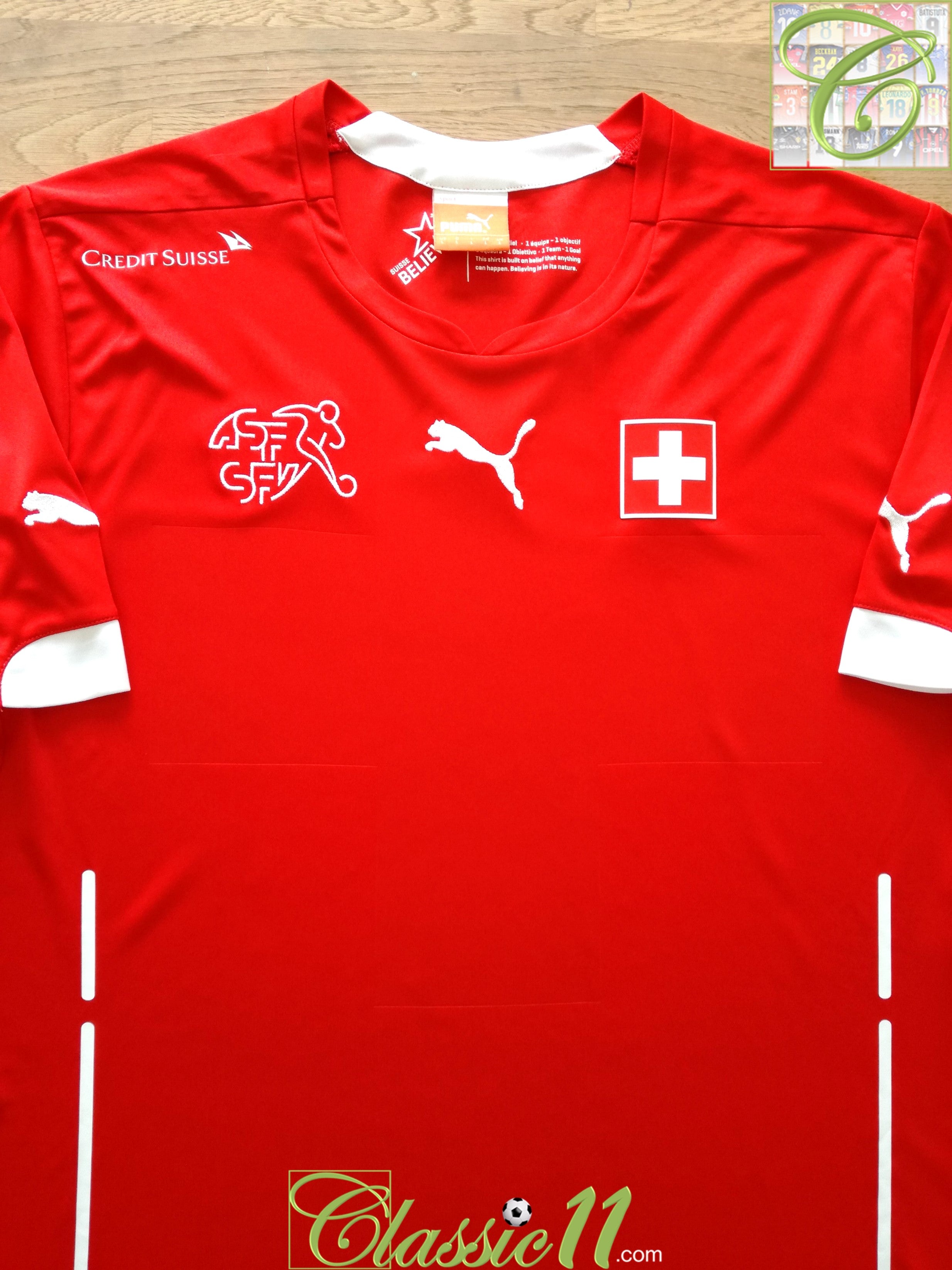 2014/15 Switzerland Home Football Shirt (L)