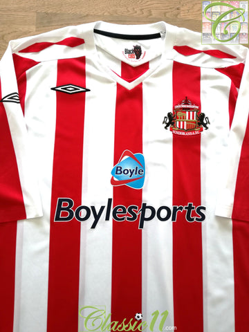 2007/08 Sunderland Home Football Shirt