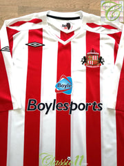 2007/08 Sunderland Home Football Shirt
