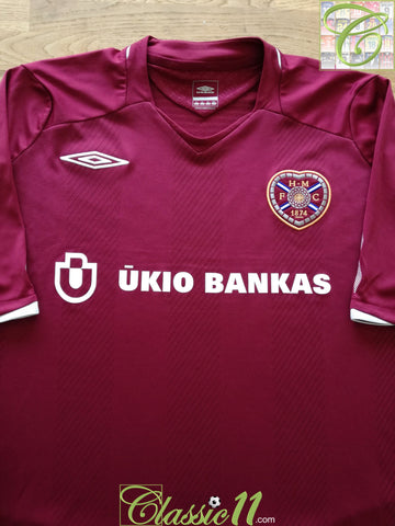 2008/09 Hearts Home Football Shirt