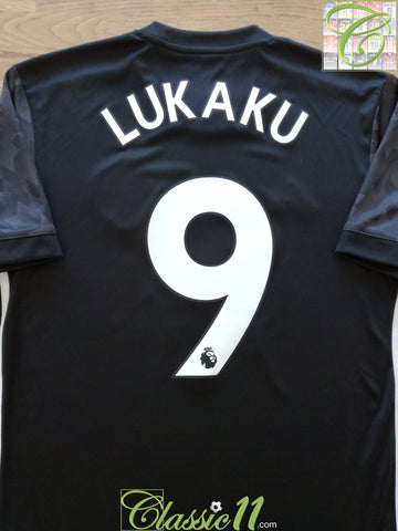 2017/18 Man Utd Away Premier League Football Shirt Lukaku #9
