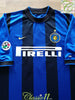 2000/01 Internazionale Home Serie A Football Shirt Vieri #32 (XL)