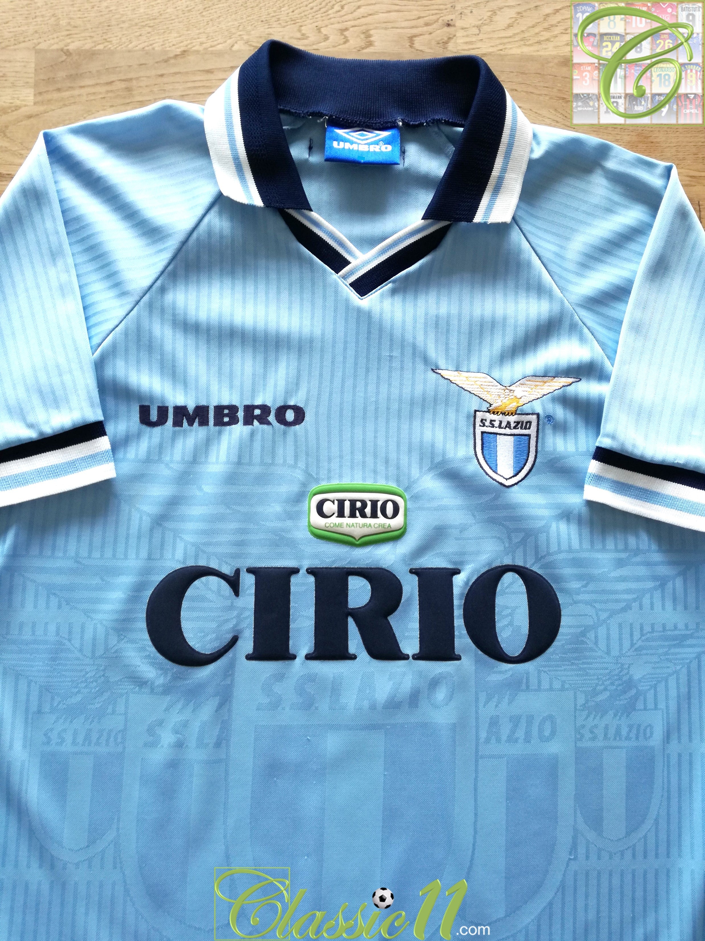 1997/98 Lazio Home Football Shirt (Y)