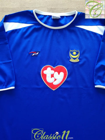 2003/04 Portsmouth Home Football Shirt (XXL)