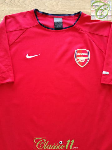 2002/03 Arsenal Football Training T-Shirt (S)