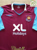 2008/09 West Ham Home Premier League Football Shirt Bellamy #10 (XXL)
