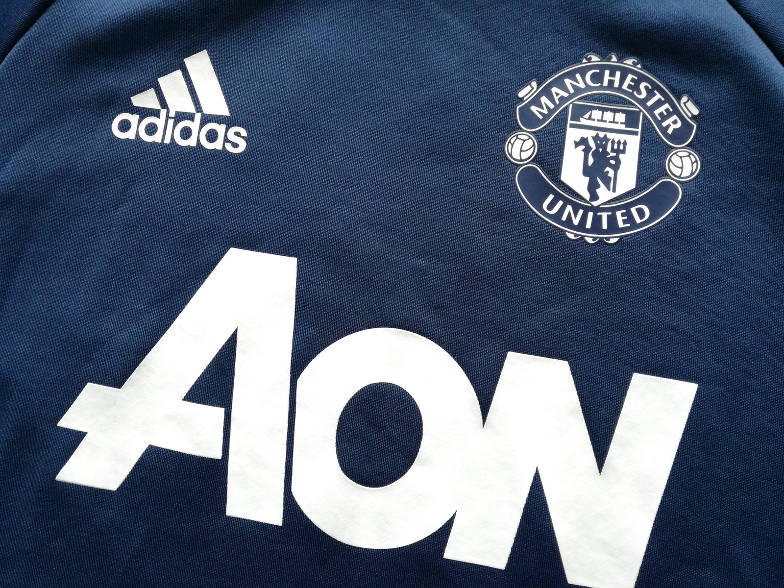 2016/17 Man Utd Football Training Top - Navy (S)