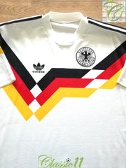 1988/89 West Germany Home Football Shirt