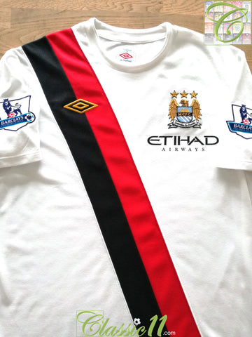 2009/10 Man City 3rd Premier League Football Shirt (M)