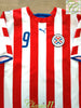 2006/07 Paraguay Home Football Shirt Santa Cruz #9 (L)