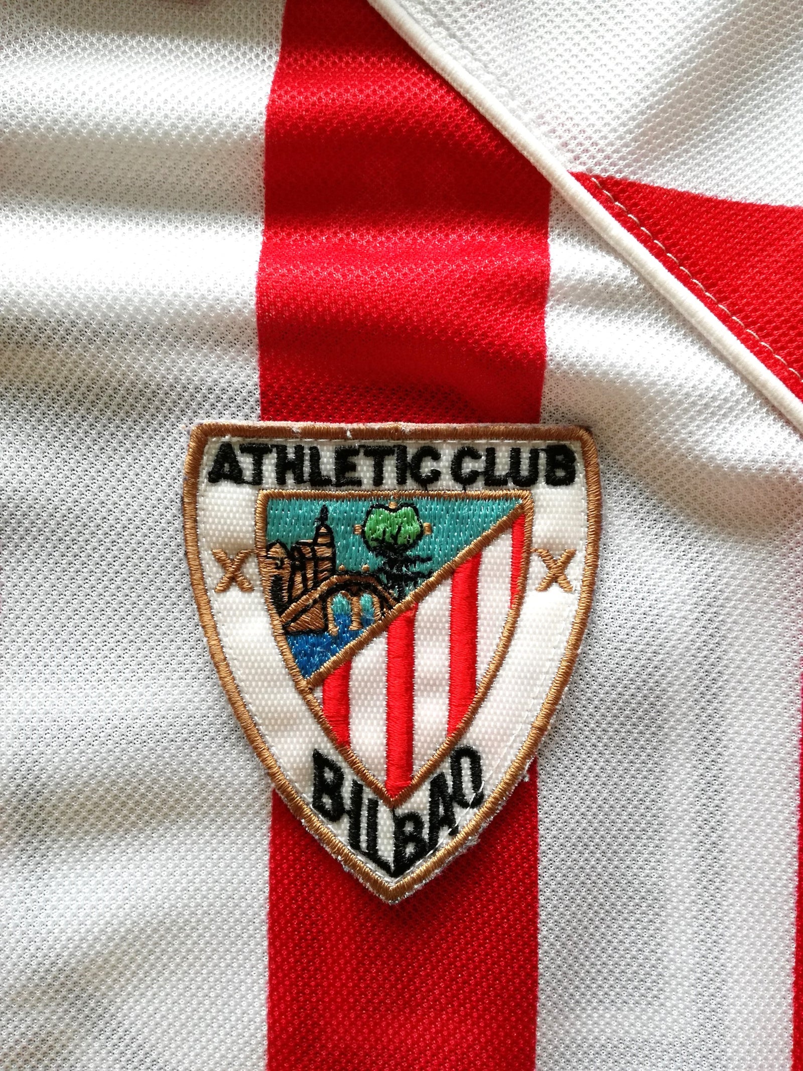 1997/98 Athletic Bilbao Home Centenary Player Issue Football Shirt. #25 (XL)