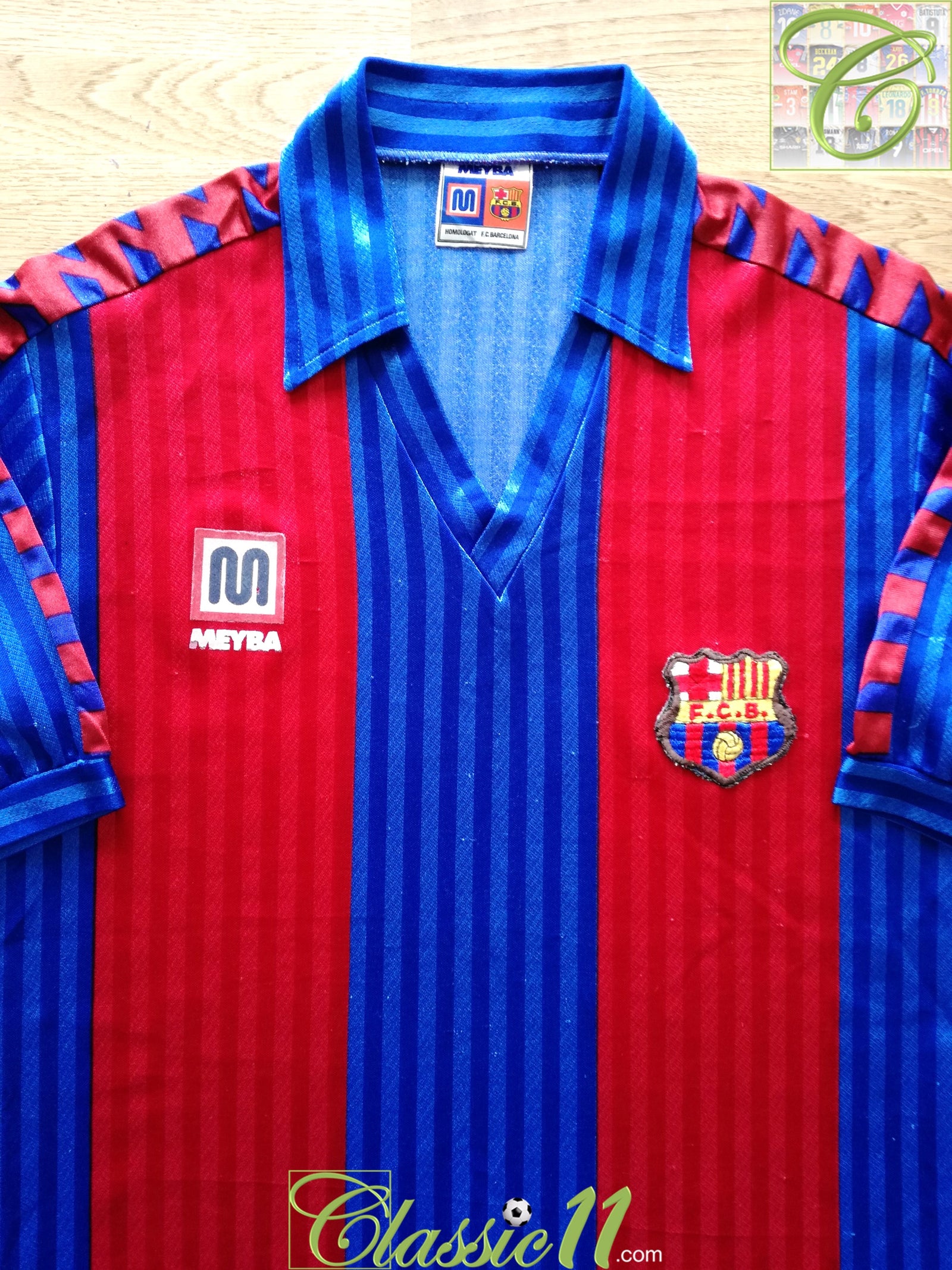 1989/90 Barcelona Home Football Shirt (XS)