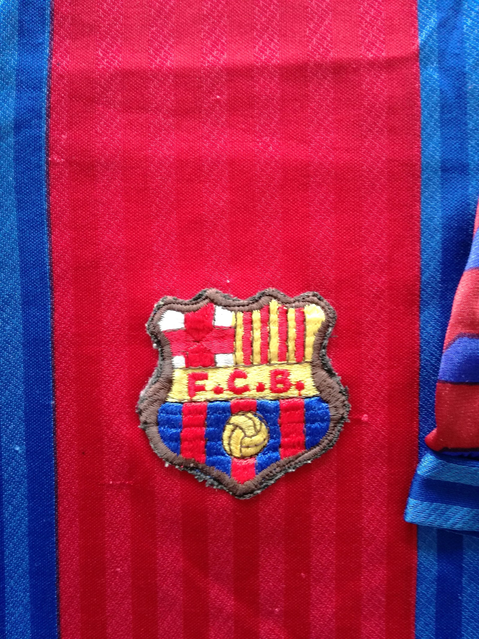 1989/90 Barcelona Home Football Shirt (XS)