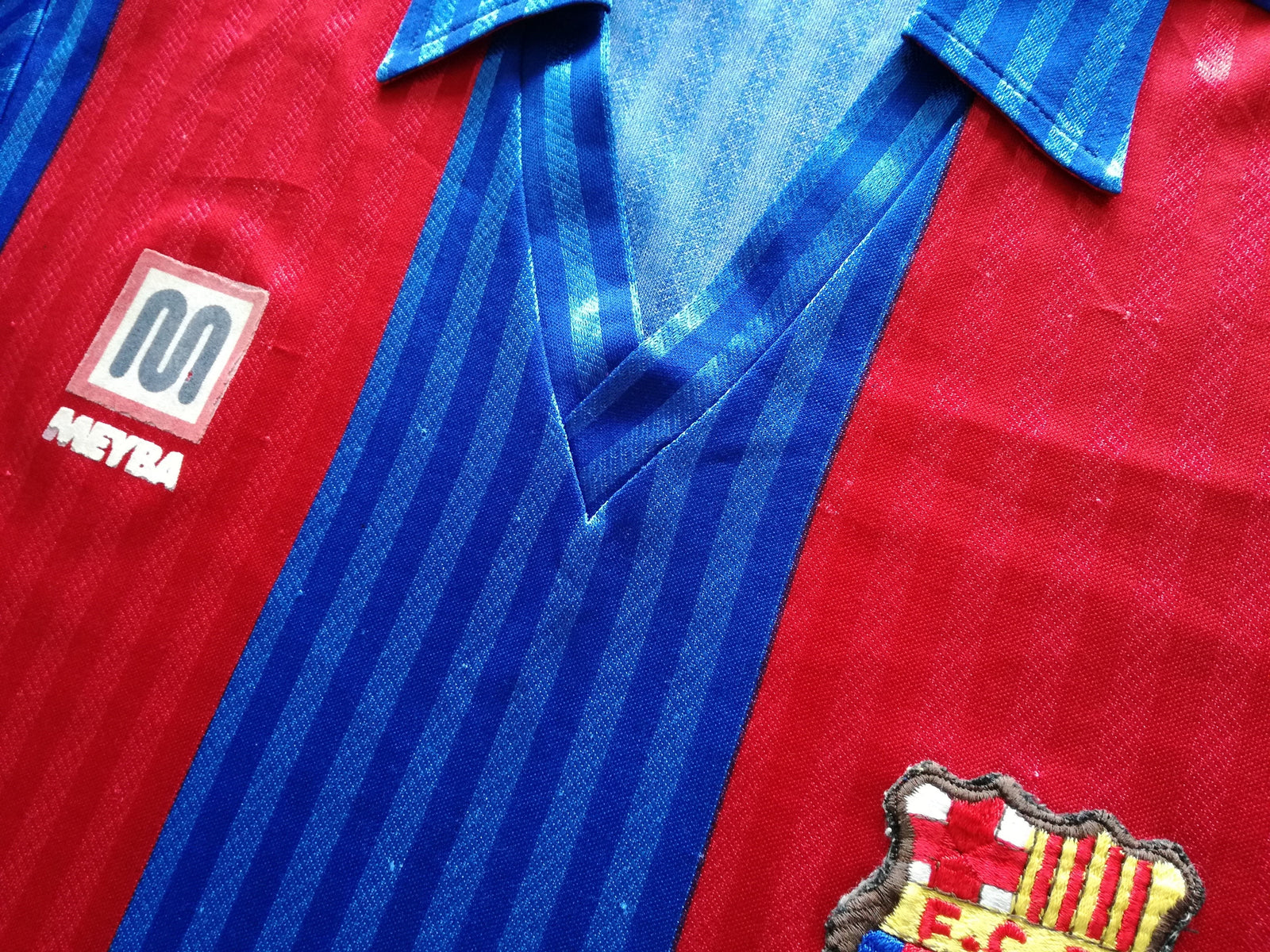 1989/90 Barcelona Home Football Shirt (XS)