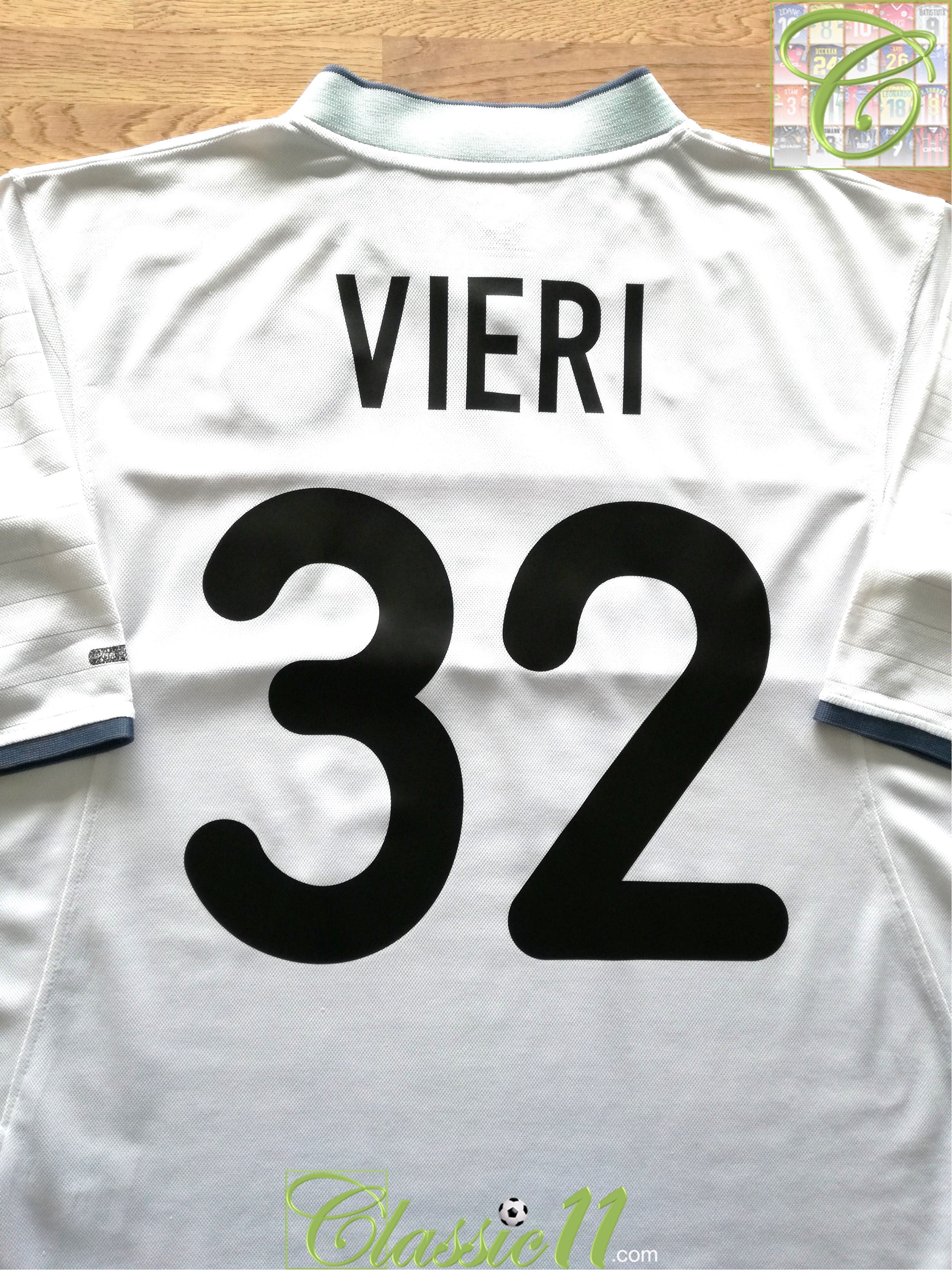 2000/01 Internazionale Away Football Shirt Vieri #32 (L)