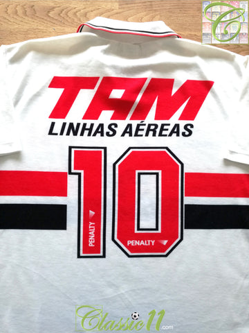 1993 Sao Paulo Home Football Shirt (Leonardo) #10