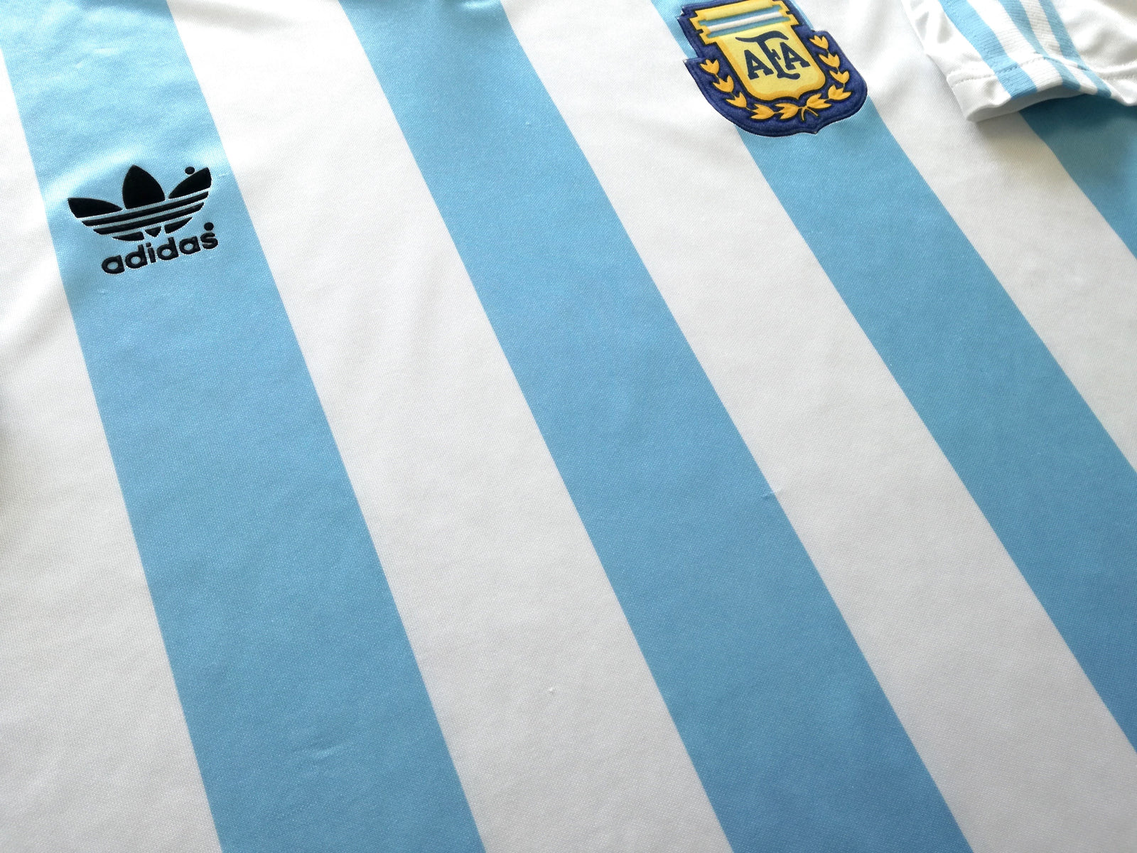 1990/91 Argentina Home Football Shirt (XL)