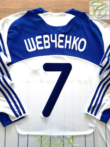 2009/10 Dynamo Kiev Home Football Shirt. Shevchenko #7 (L)