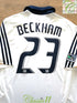 2008 LA Galaxy Home MLS Football Shirt Beckham #23 (Y)