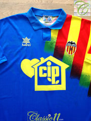 1994/95 Valencia Away Football Shirt (L)