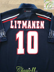 1997/98 Ajax Away Football Shirt Litmanen #10 (XL)