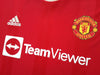 2021/22 Man Utd Home Authentic Football Shirt (XXL)