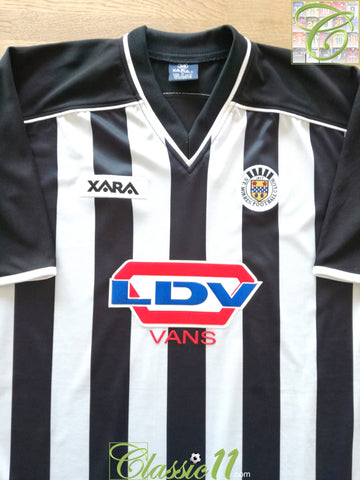 2001/02 St. Mirren Home Football Shirt