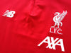 2019/20 Liverpool Zip Training Top - Red (L)