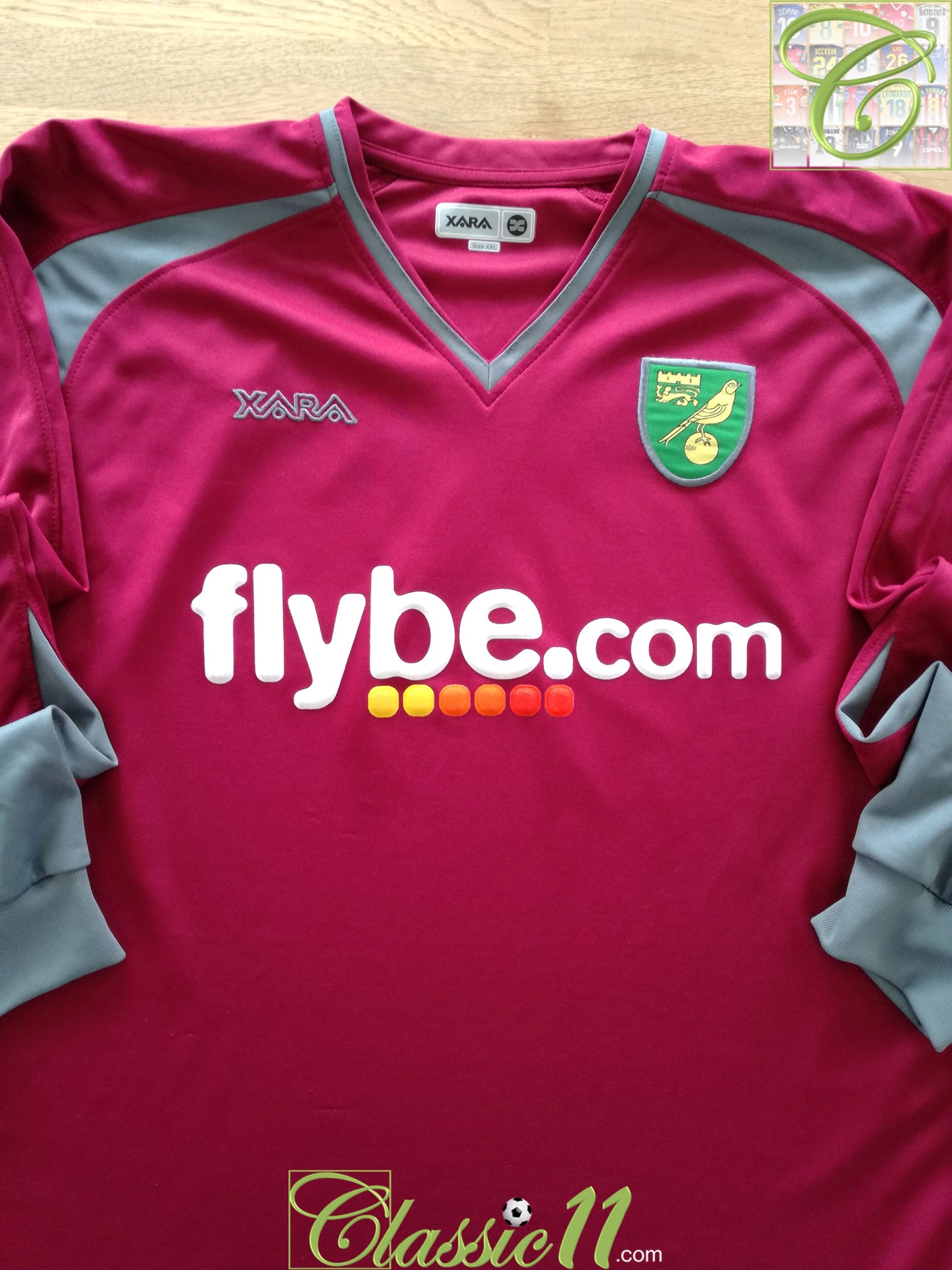 2007/08 Norwich City Goalkeeper Football Shirt (XXL)