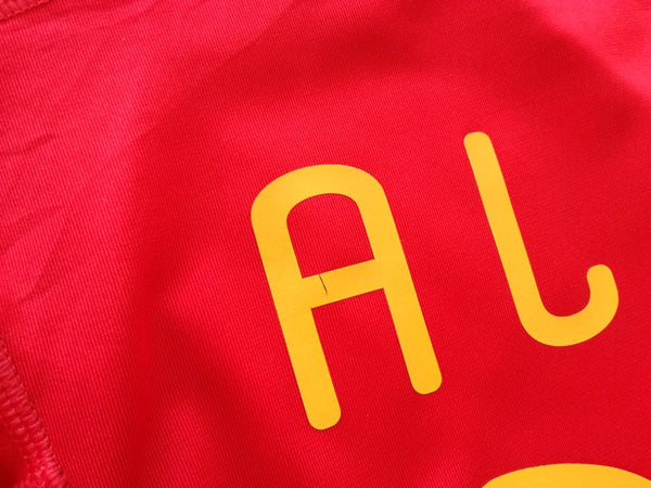 SPAIN 2006 ALONSO 14 AWAY WORLD CUP SHIRT (Excellent) L – Foot-Jerseys