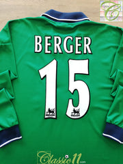 1999/00 Liverpool Away Premier League Football Shirt. Berger #15 (XL)