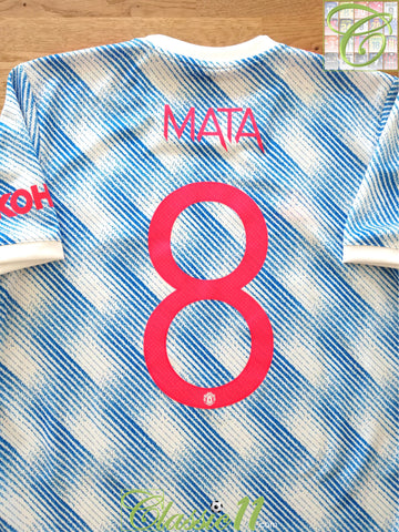 2021/22 Man Utd Away Football Shirt Mata #8 (M)