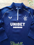 2020/21 Rangers Football Training Zipped Top
