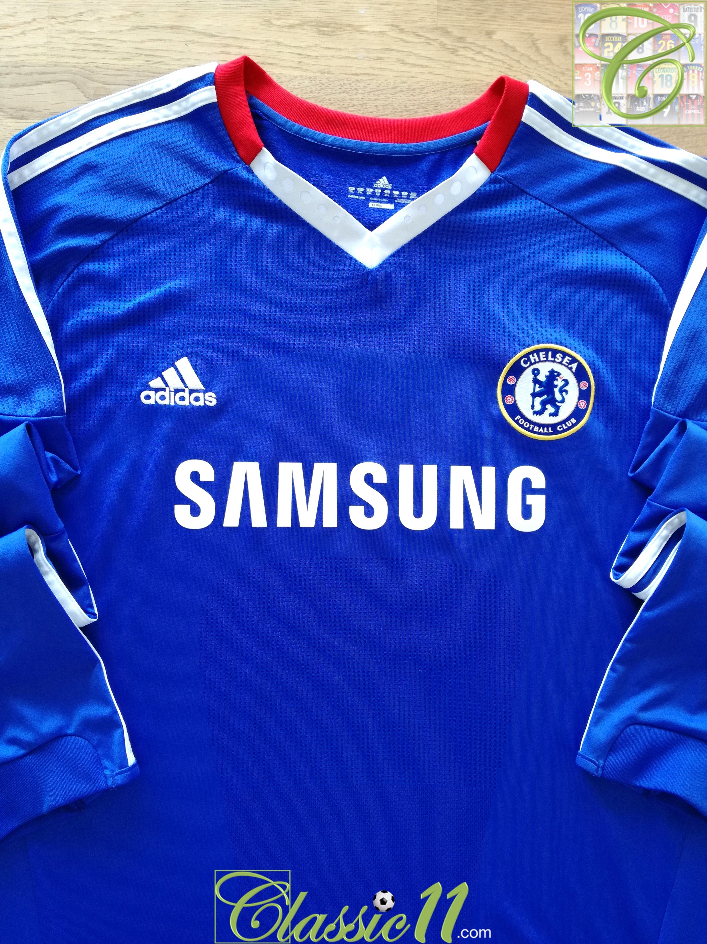 2010/11 Chelsea Home Long Sleeve Football Shirt