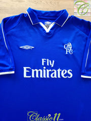 2001/02 Chelsea Home Football Shirt
