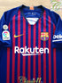 2018/19 Barcelona Home La Liga Football Shirt S.Roberto #20 (L) *BNWT*