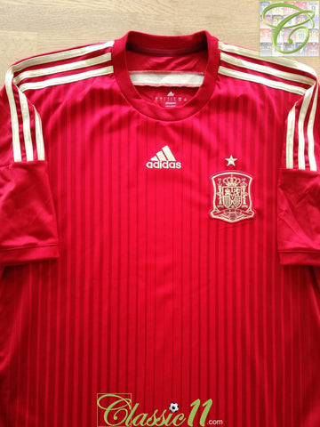 2013/14 Spain Home Football Shirt (XL)