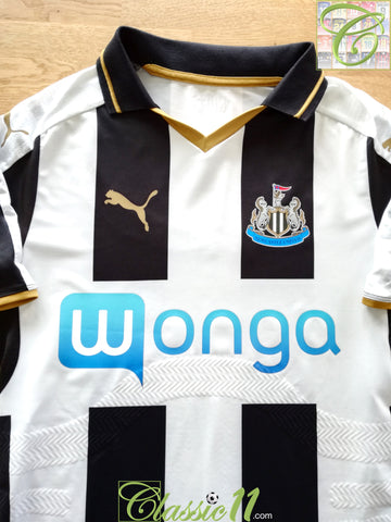 2016/17 Newcastle United Home Player Issue Football Shirt