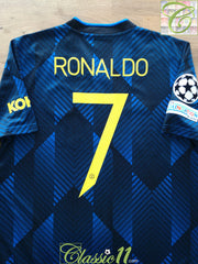 2021/22 Man Utd 3rd Champions League Football Shirt Ronaldo #7