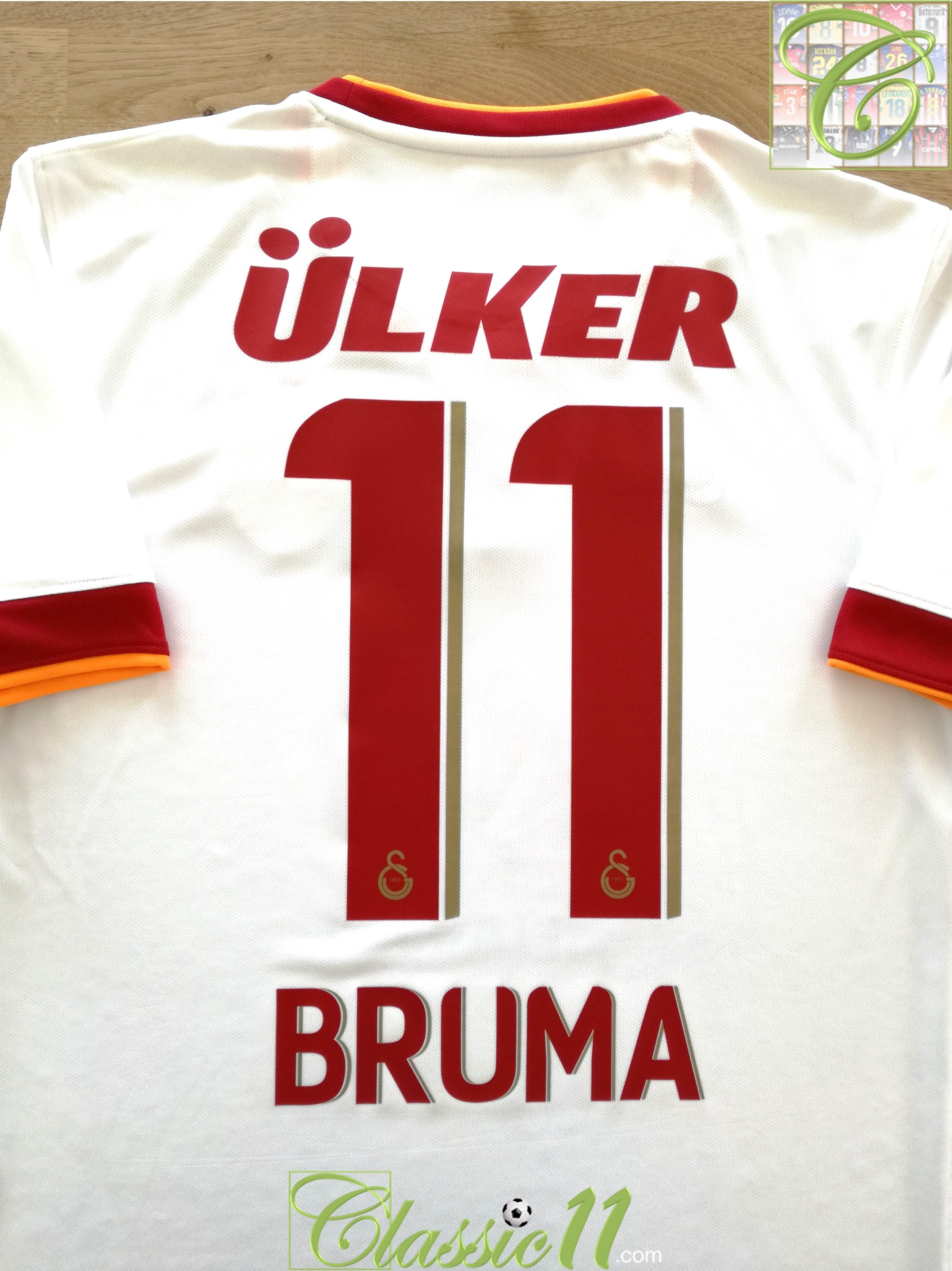 2014/15 Galatasaray Away Football Shirt Bruma #11 (S)