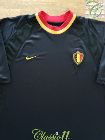 2000/01 Belgium Away Football Shirt