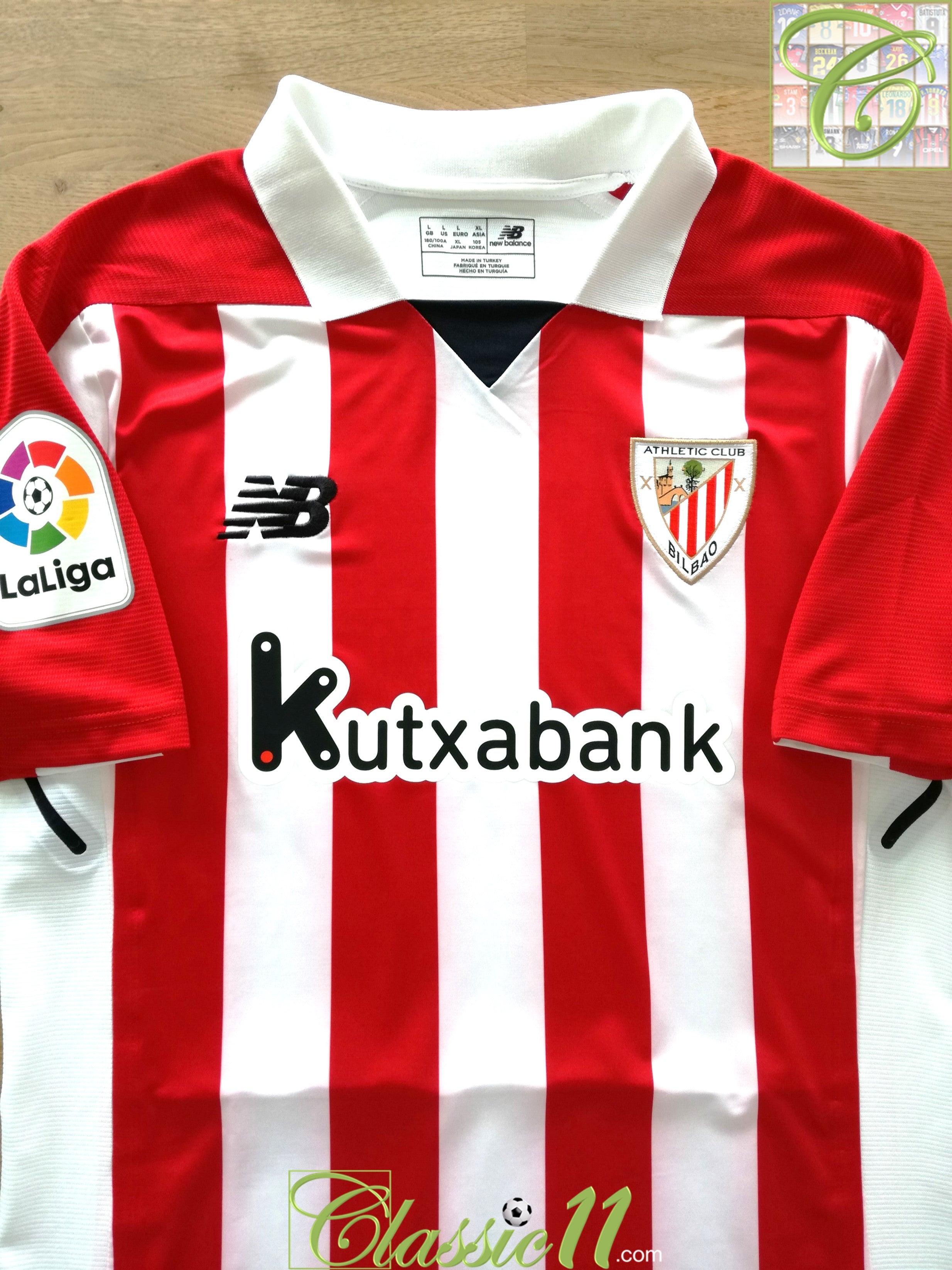 2017/18 Athletic Bilbao Home La Liga Football Shirt