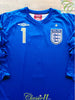 2006/07 England Goalkeeper Football Shirt Robinson #1 (XXL)