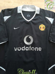 2002/03 Man Utd Goalkeeper Football Shirt