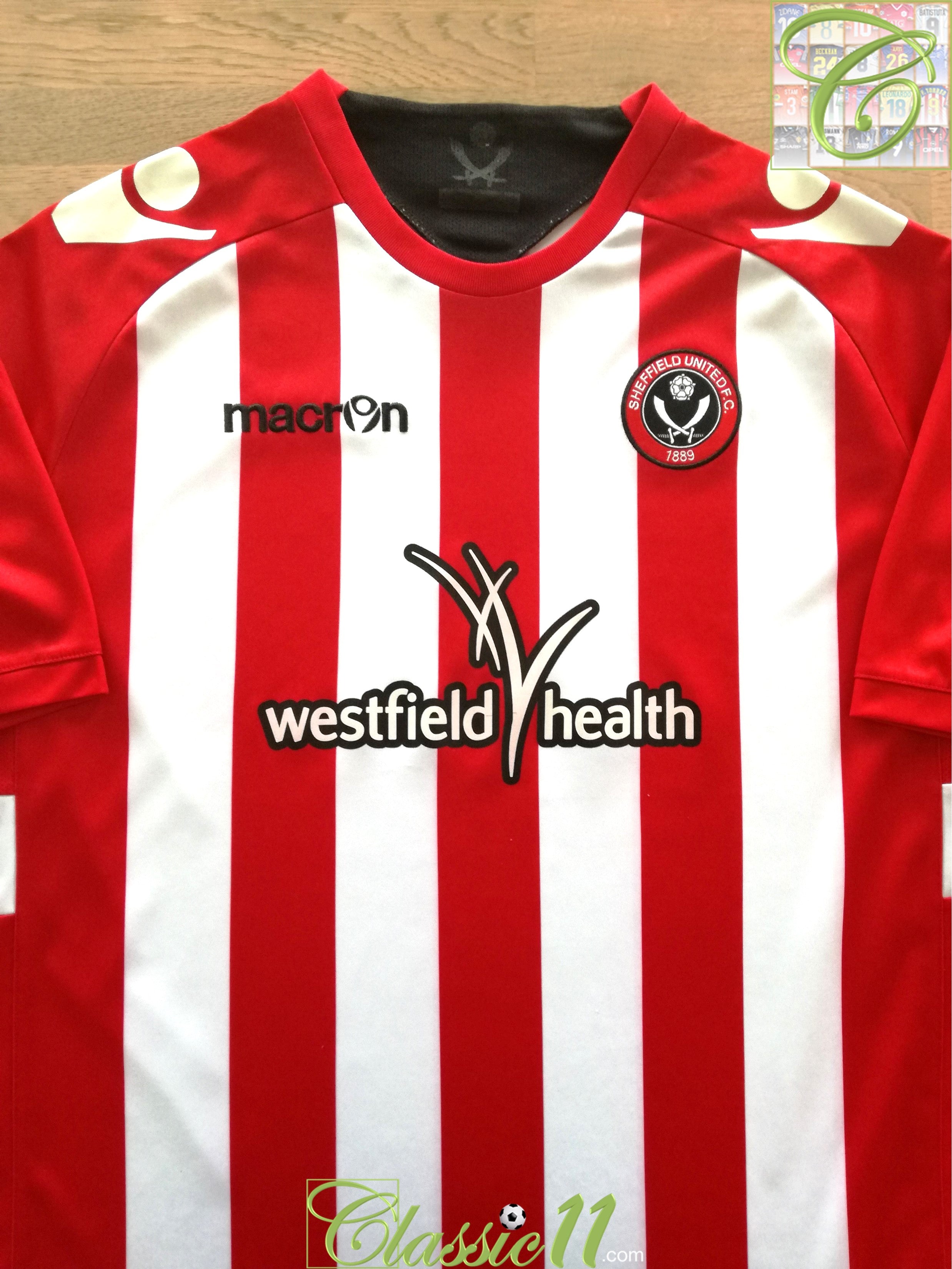 2011/12 Sheffield United Home Football Shirt (XL)