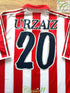 1999/00 Athletic Bilbao Home Football Shirt Urzaiz #20 (M)